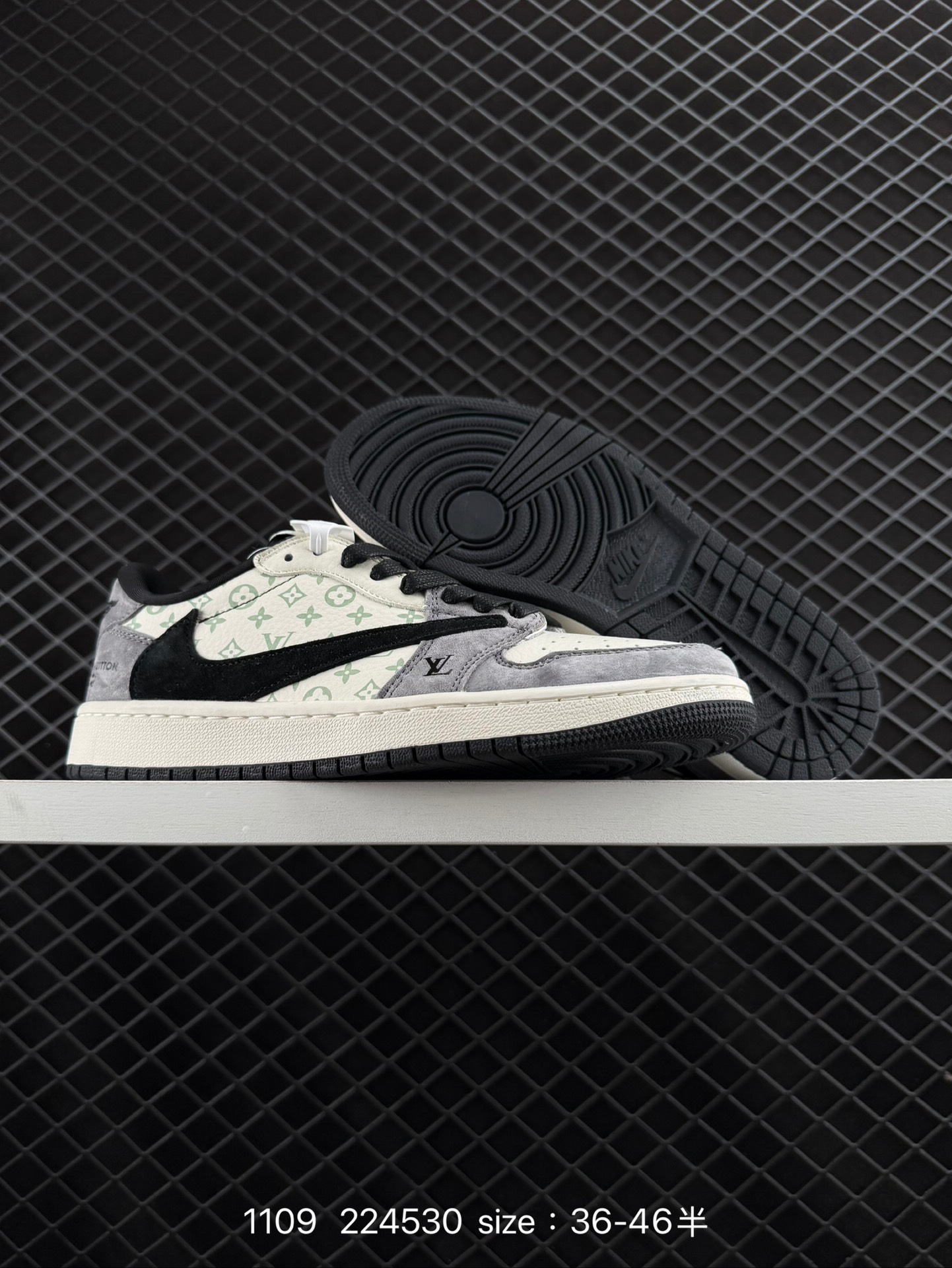 Travis Scott x Air Jordan 1 ” Reverse Mocha “